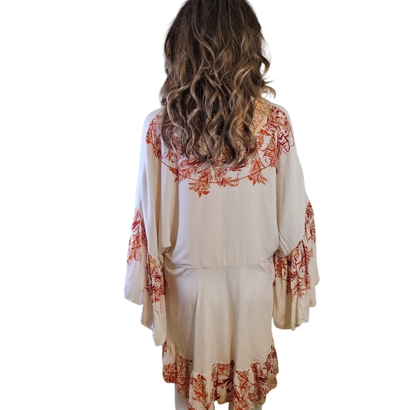 Free People Sunset Dreams boho tunic top - M.        D24 - Picture 8 of 13